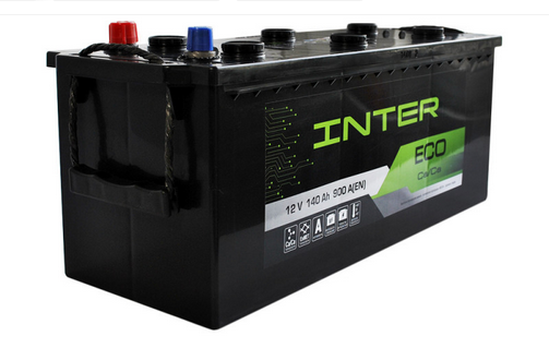 Акумулятор вантажний INTER Eco 140Ah 900А